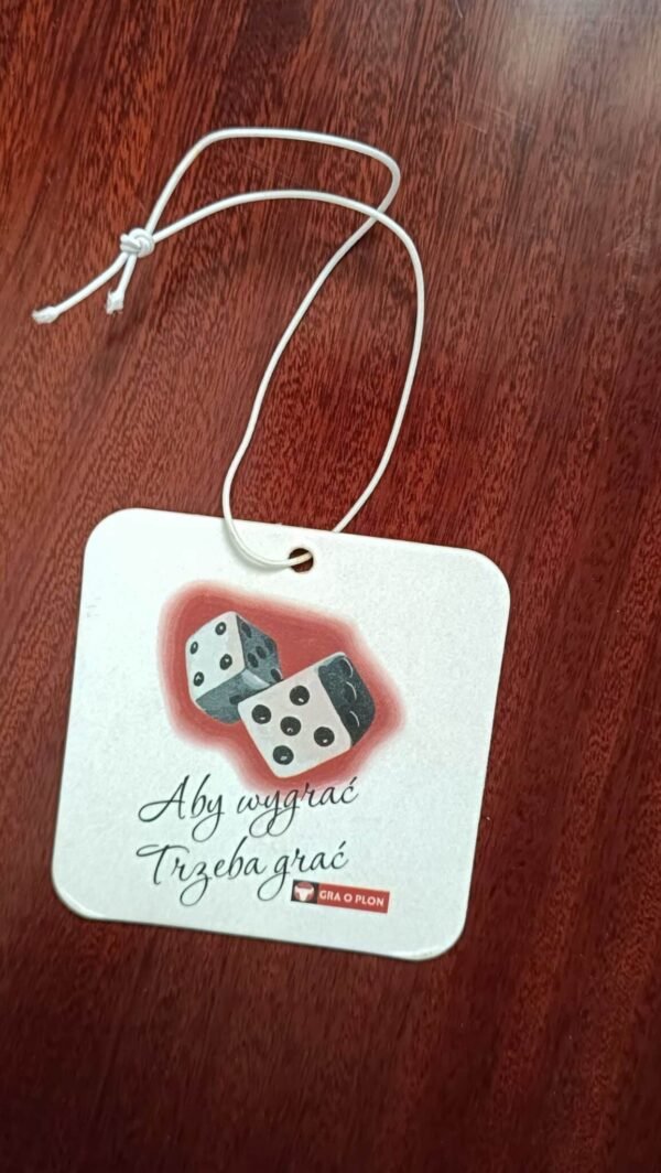 Przywieszka zapachowa- Zapach Gumy Balonowej