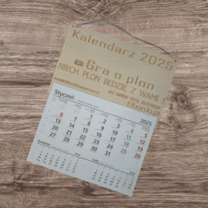 kalendarz 2025 r wzór nr2