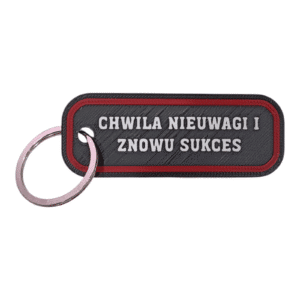 Brelok ,,Chwila nieuwagi i znowu sukces,,