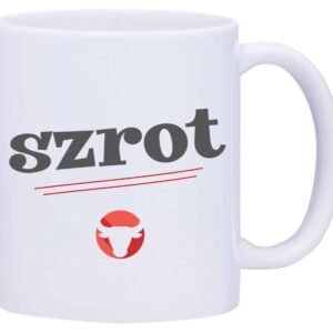 Kubek biały W2 ,,SZROT,,