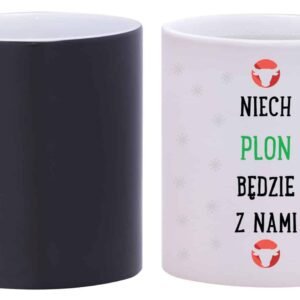Magiczny kubek W4 ,,Niech Plon będzie z Nami,,