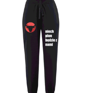 Dresy czarne ,,Niech Plon będzie z Nami,,