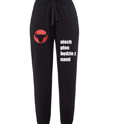 Dresy czarne ,,Niech Plon będzie z Nami,,