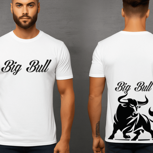 Koszulka BIG Bull biała