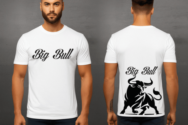 Koszulka BIG Bull biała