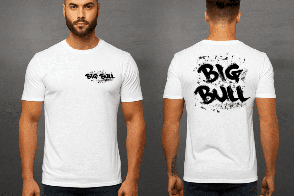 Koszulka "Big Bull" biała