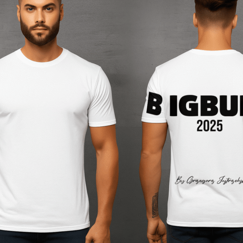Koszulka BIG BULL 2025 biała
