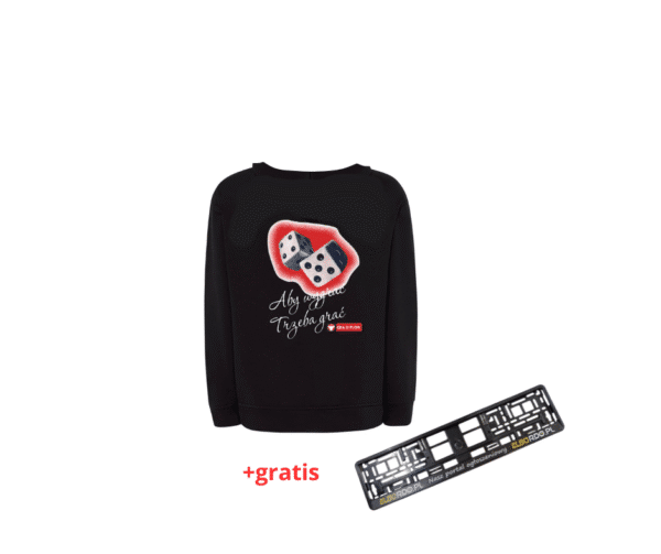 Bluza bez kaptura ,,Aby Wygrać Trzeba Grać" Rozmiar XXL