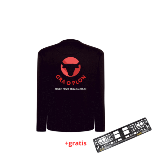 Bluza bez kaptura ,,Gra o plon,, Rozmiar S