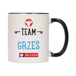 Kubek W21 czarny dla Grzesia