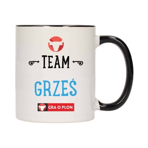 Kubek W21 czarny dla Grzesia